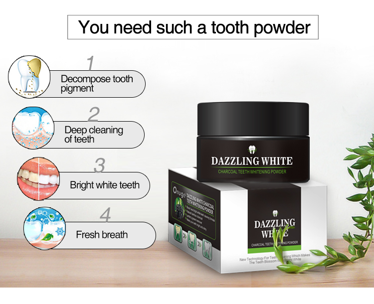 Activated Charcoal Teeth Whitening Powder