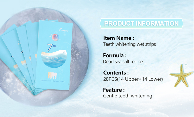 Dead Sea Salt Teeth Whitening Strips