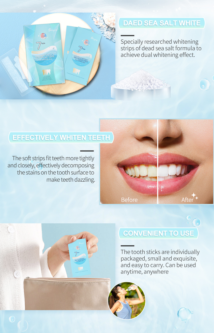 Dead Sea Salt Teeth Whitening Strips