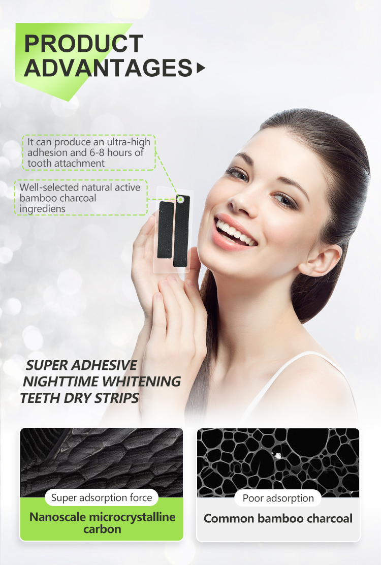 Activated Charcoal Teeth Whitening Strips