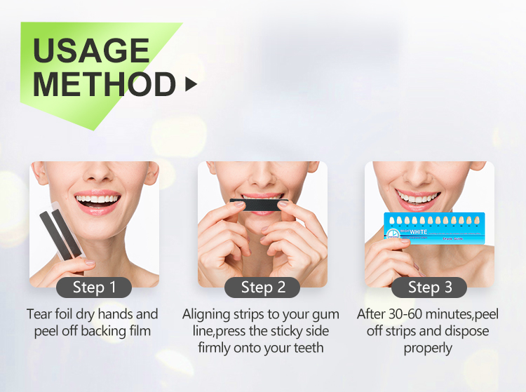 wholesale charcoal teeth whitening strips