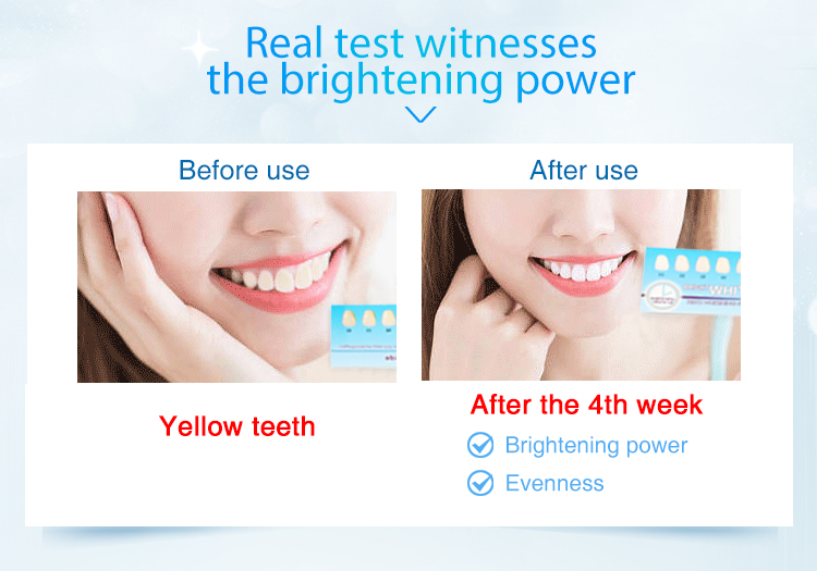 6%HP Teeth Whitening Strips