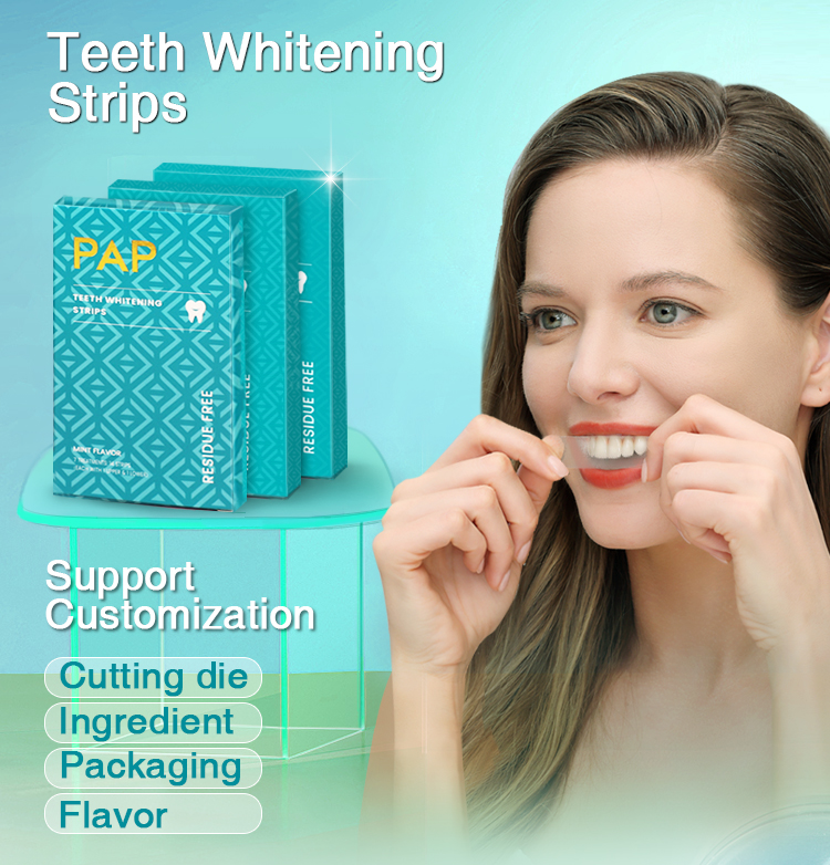 PAP Teeth Whiteing Residue Free Strips