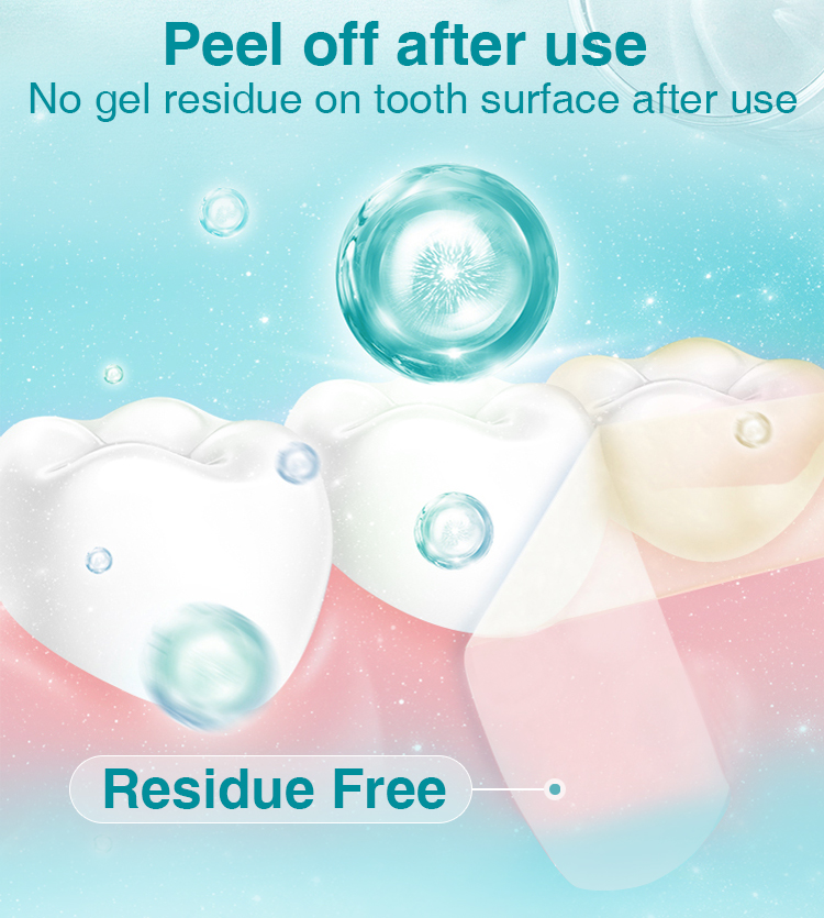 PAP Teeth Whiteing Residue Free Strips