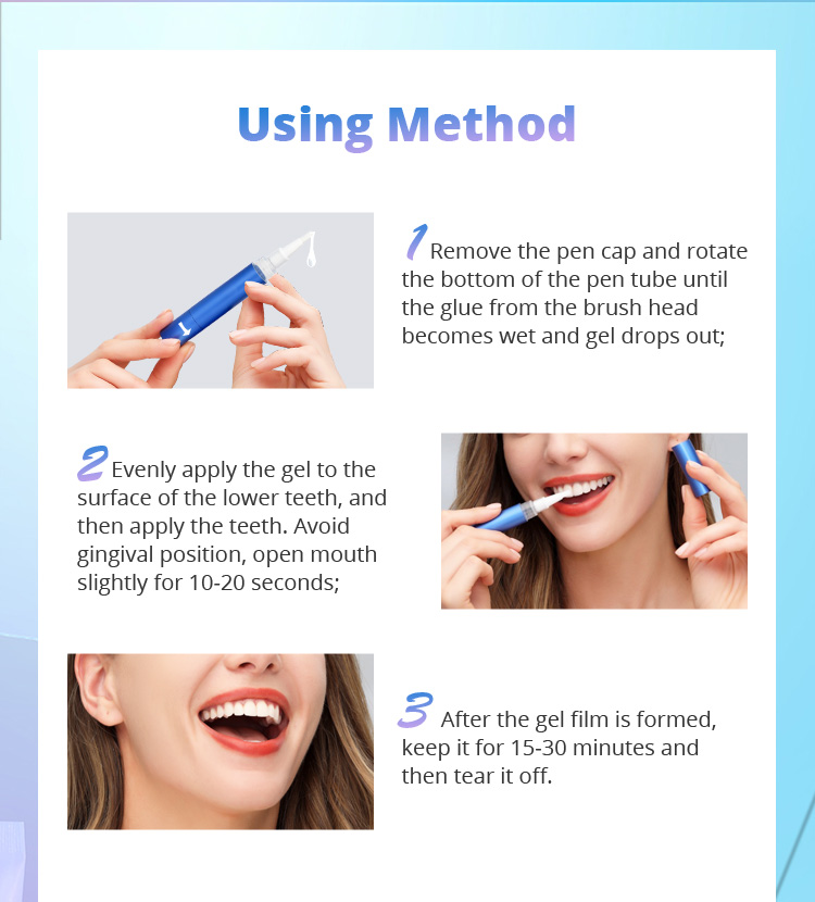 Film-forming Teeth Whitening Pen