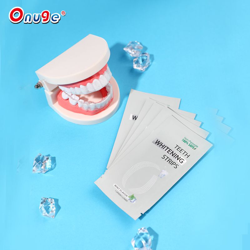 Non Peroxide Teeth Whitening Strips