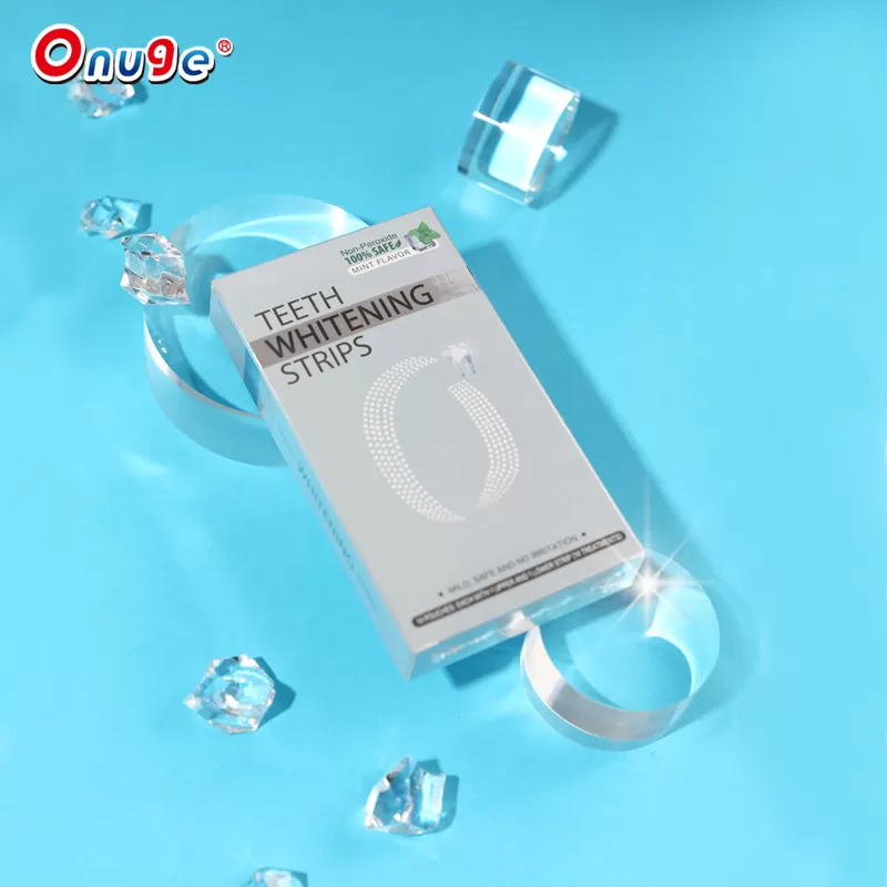 Non Peroxide Teeth Whitening Strips