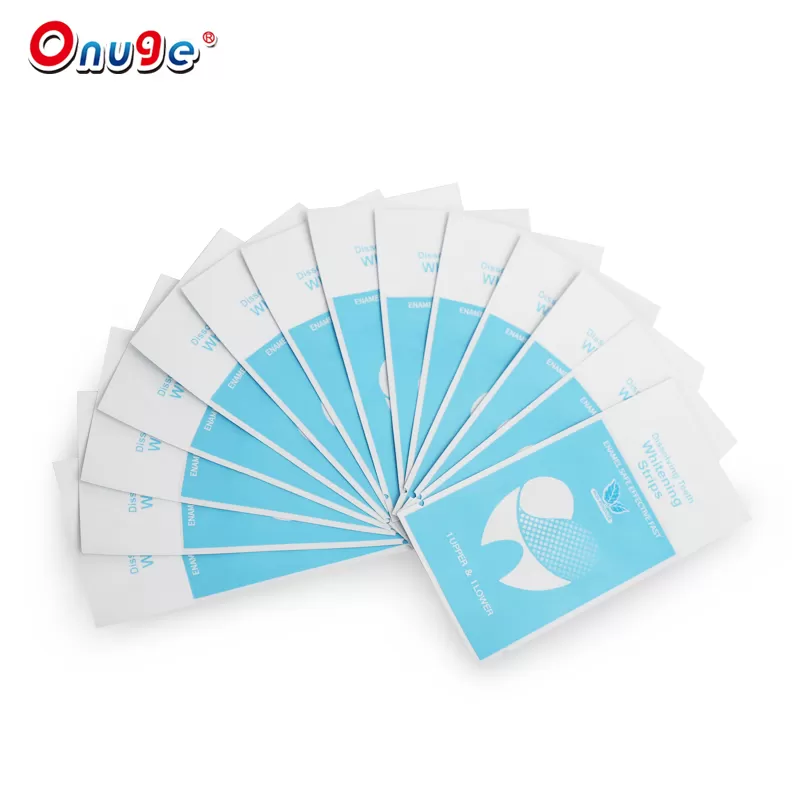 Dissolving Teeth Whitening Strips