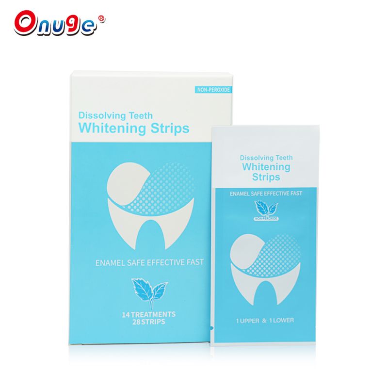 Dissolving Teeth Whitening Strips