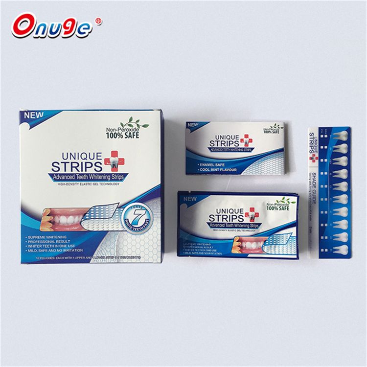 Mint Teeth Whitening Gel Strips