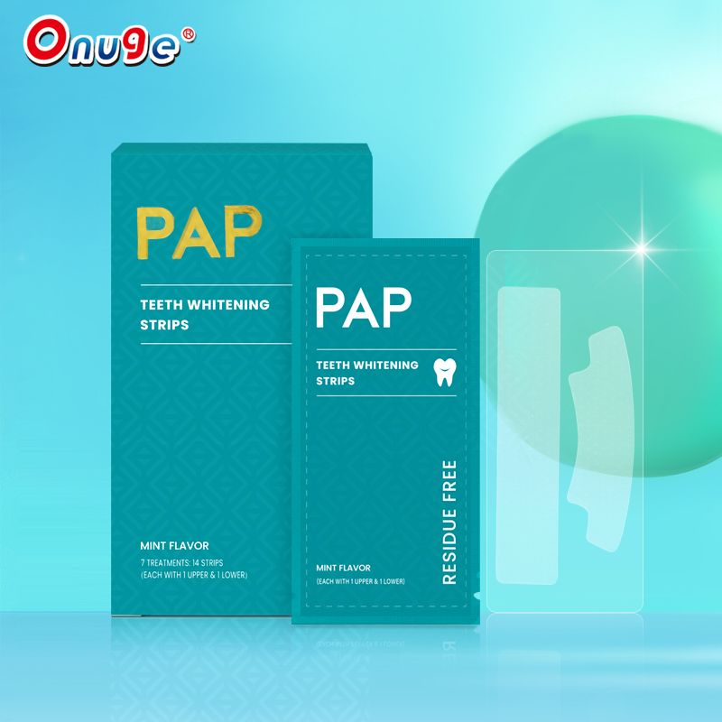 PAP Teeth Whiteing Residue Free Strips