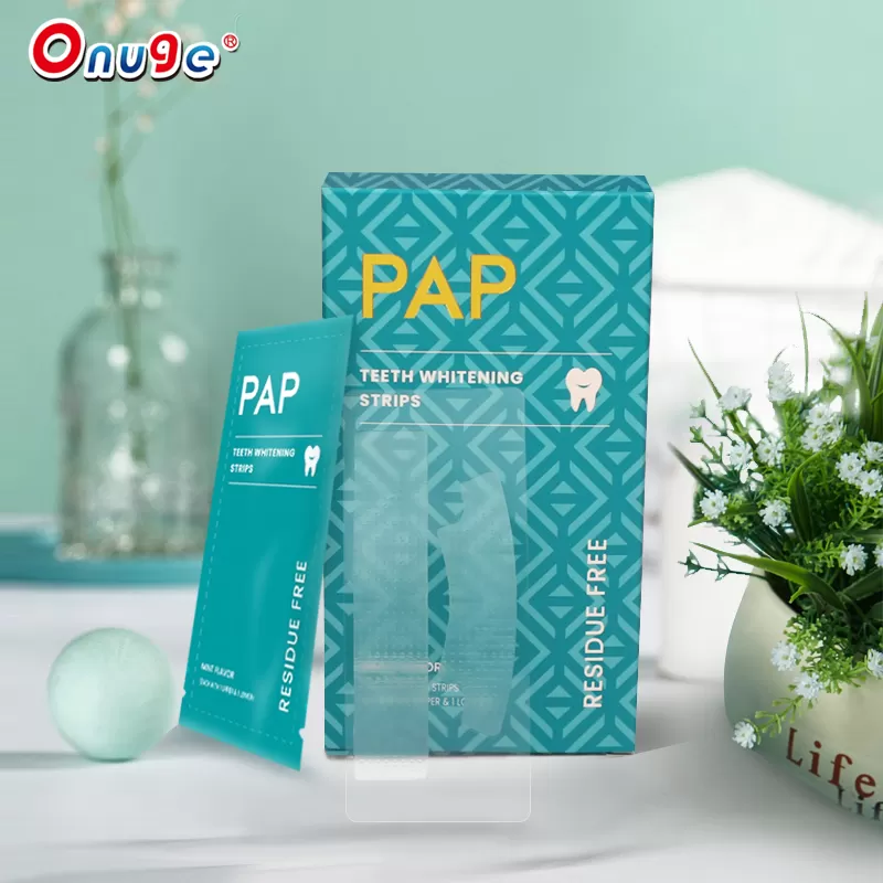 PAP Teeth Whiteing Residue Free Strips