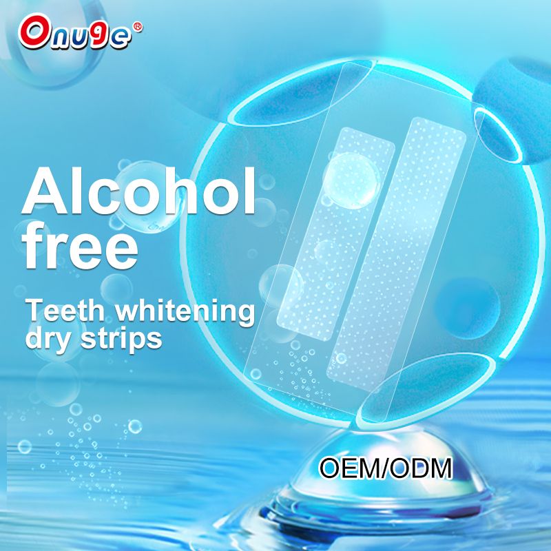 Alcohol Free Teeth Whitening Dry Strips