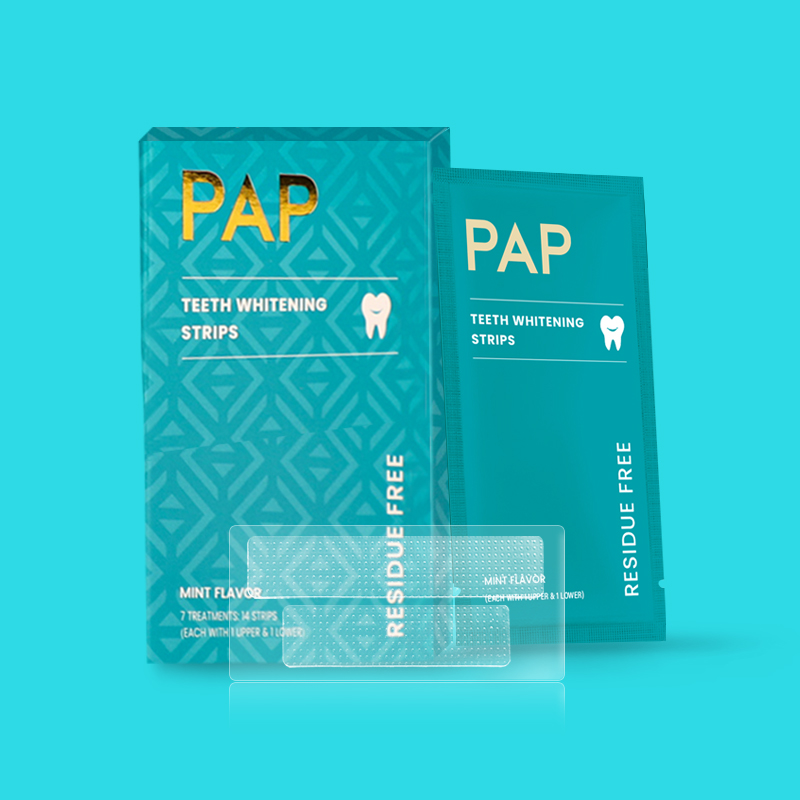 PAP Teeth Whiteing Residue Free Strips