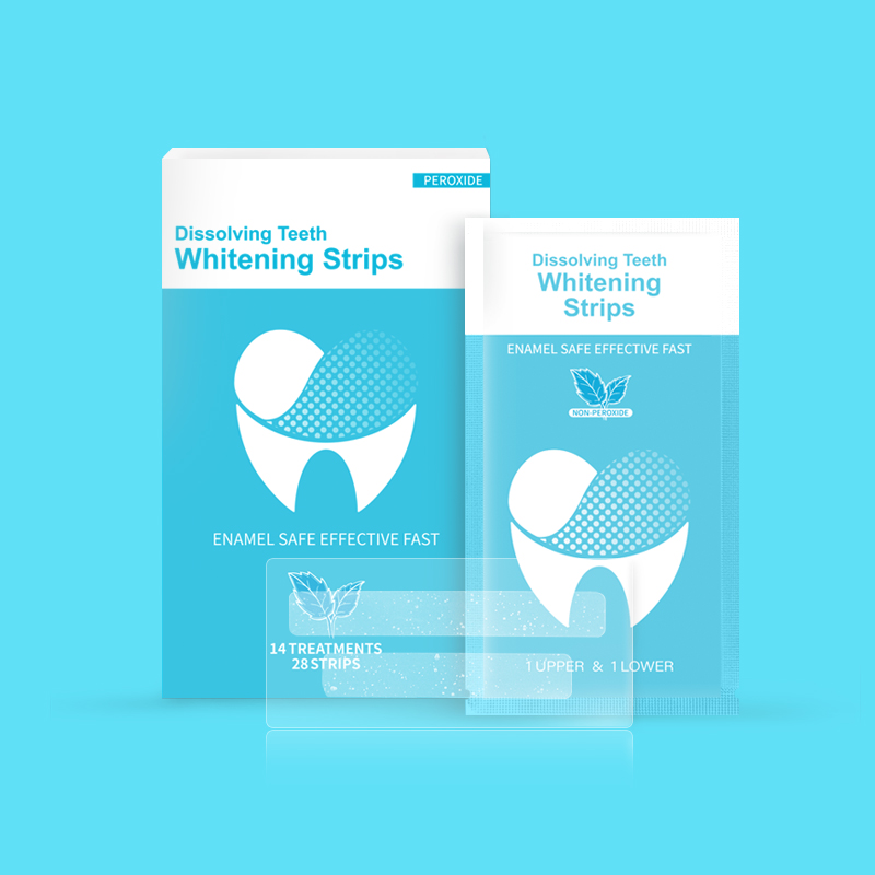 Dissolving Teeth Whitening Strips