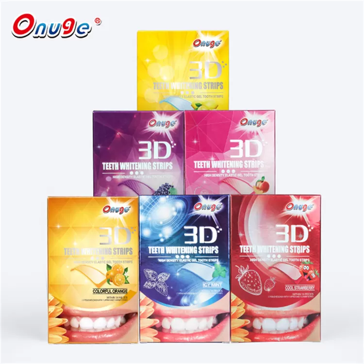 Fruit Flavor Teeth Whitening Strips