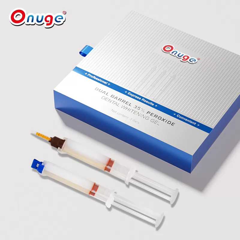 Double Barrel PRO Clinic Teeth Whitening Gel