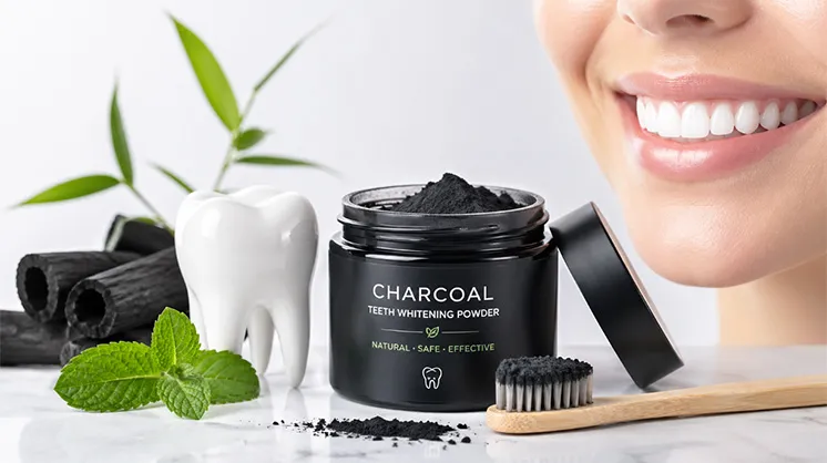 Charcoal Teeth Whitening Powder: Benefits, Safety, How to Use & Private Label Options