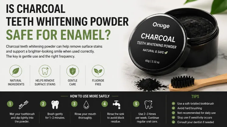 Is Charcoal Teeth Whitening Powder Safe for Enamel?