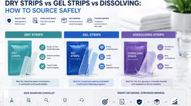 Dry Strips vs Gel Strips vs Dissolving: How to Source Safely