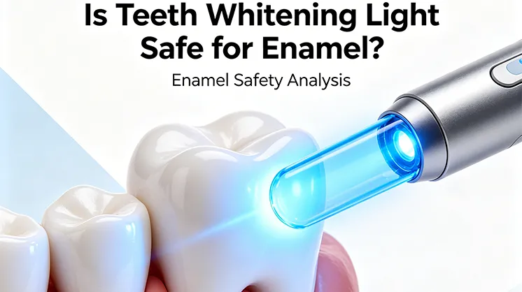 Is Teeth Whitening Light Safe for Enamel?