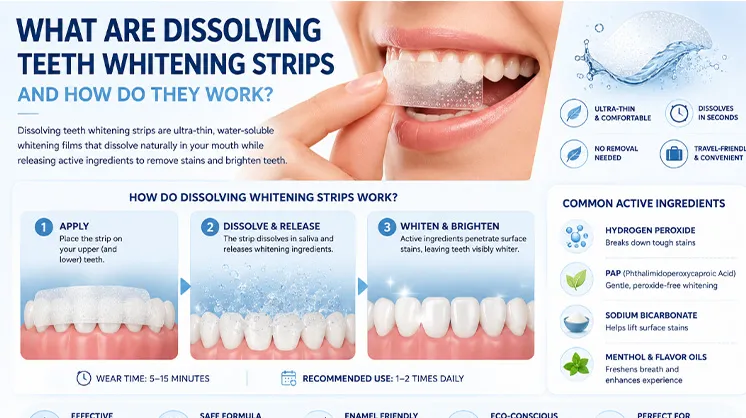 What Are Dissolving Teeth Whitening Strips and How Do They Work?