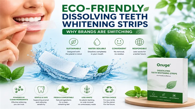 Eco-Friendly Dissolving Teeth Whitening Strips: Why Brands Are Switching
