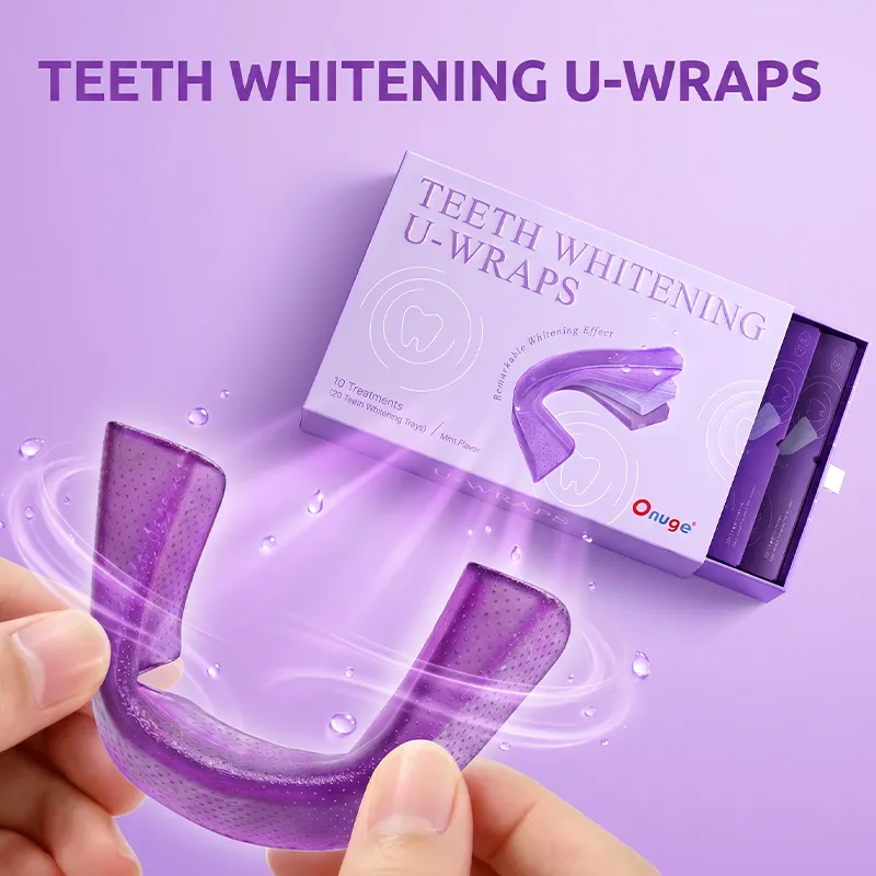 Purple Teeth Whitening U-Wraps