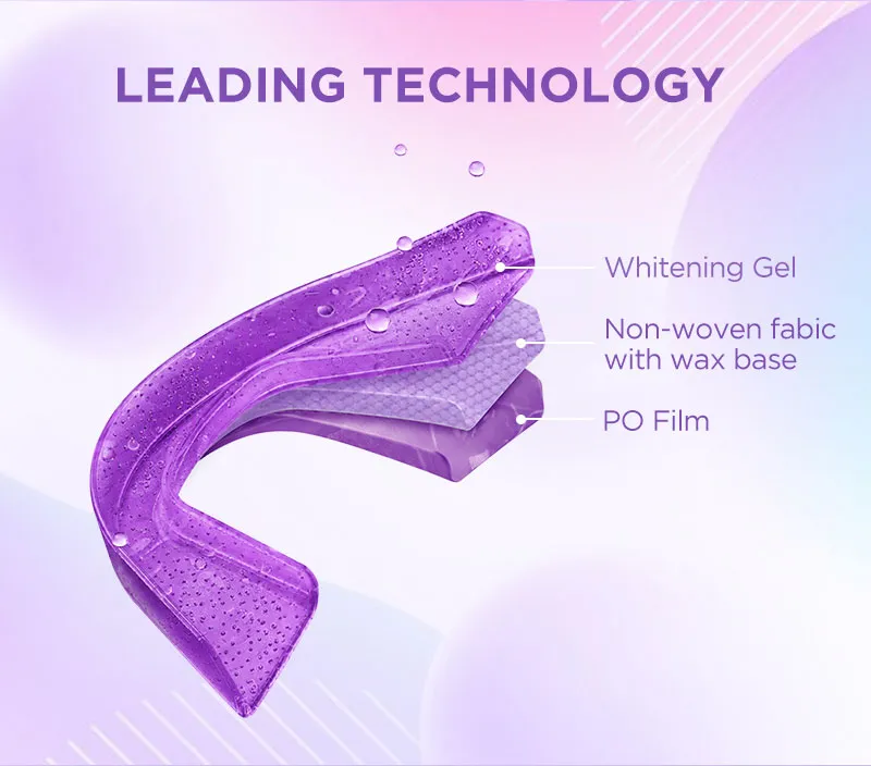 Purple Teeth Whitening U-Wraps