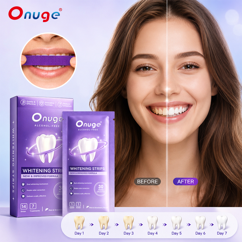 Purple Violet Teeth Whitening Strips