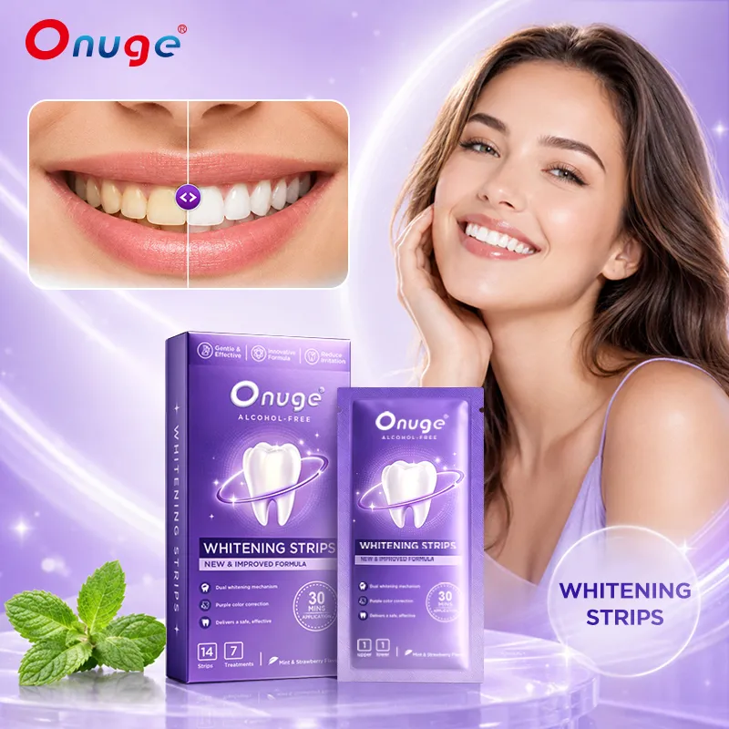 Purple Violet Teeth Whitening Strips