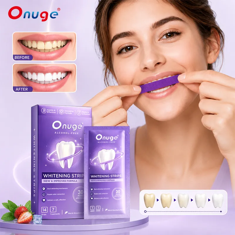 Purple Violet Teeth Whitening Strips