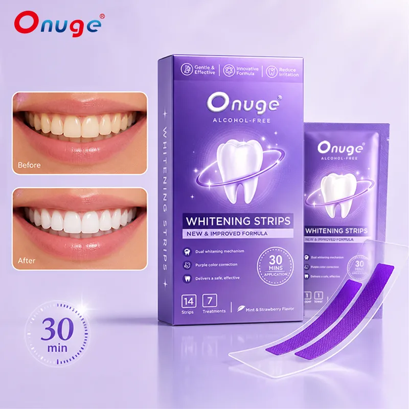 Purple Violet Teeth Whitening Strips