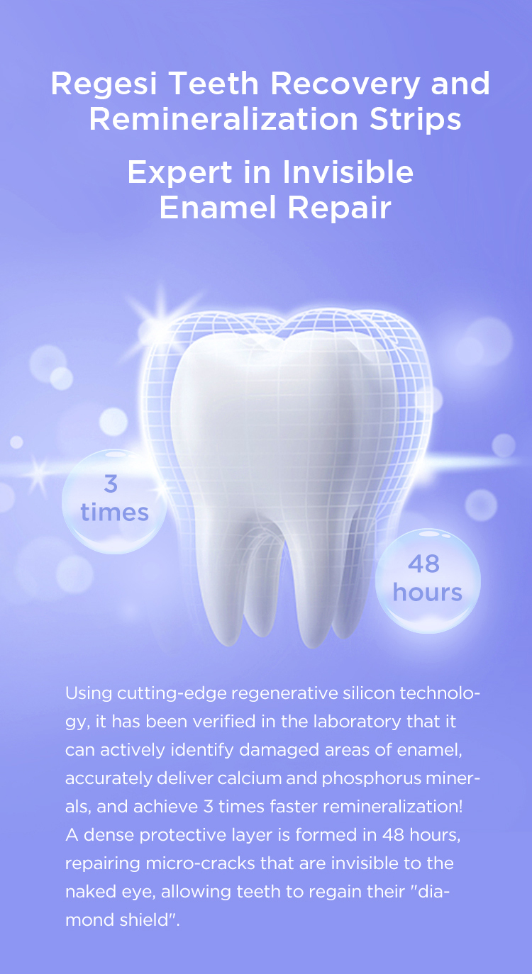 Teeth Recovery and Remineralization Strips