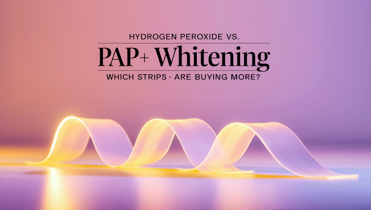 Hydrogen Peroxide vs. PAP  Whitening