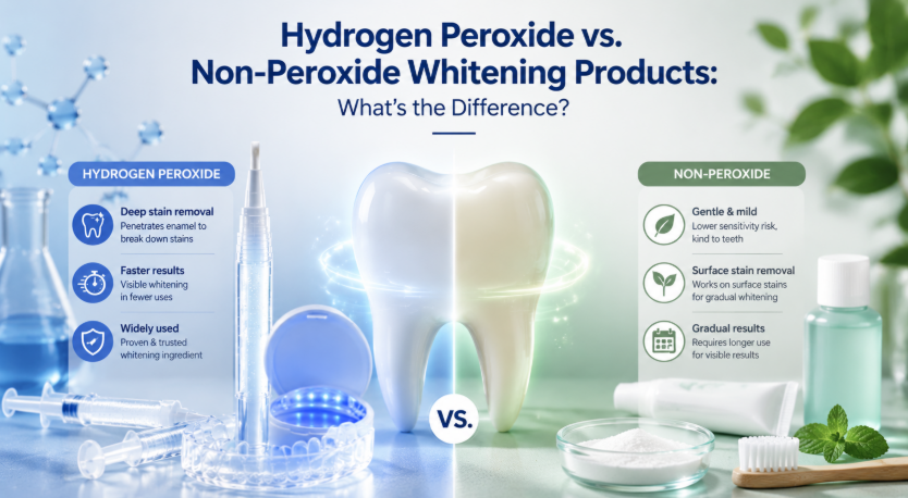 Hydrogen Peroxide vs. Non-Peroxide Whitening Products: What’s the Difference?cid=15