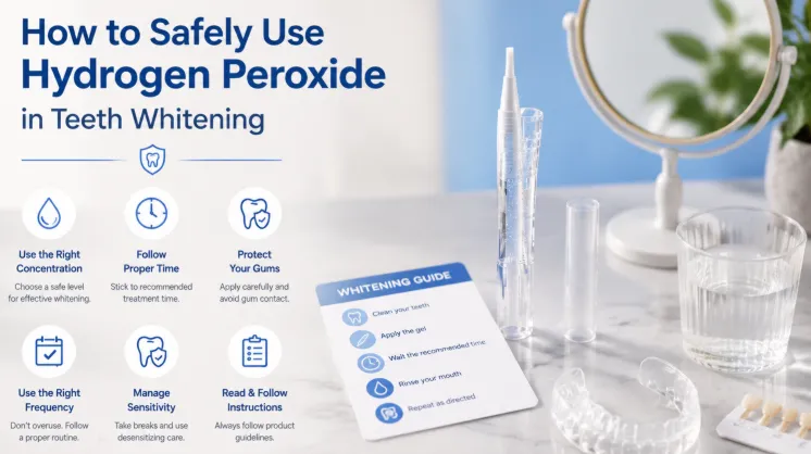 How to Safely Use Hydrogen Peroxide in Teeth Whitening