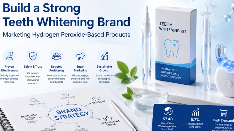 How to Build a Strong Teeth Whitening Brand: Marketing Hydrogen Peroxide-Based Products